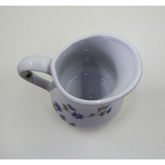 Cordon Bleu BIA Small Pitcher Creamer Hand Decorated Blue Cornflowers - Picture 7 of 10